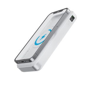 Forever MATB-300 3 az 1-ben vezeték nélküli powerbank 10000mAh - fehér