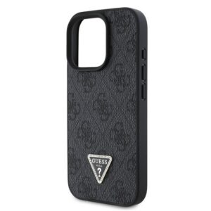 GUESS PU 4G STRASS TRIANGLE METAL LOGO műanyag telefonvédő (ütésállóság