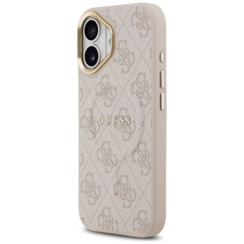 GUESS tok IPHONE 17 kompatibilis MagSafe GUHMP17SP4MSEGCP (PU 4G W/ Classic) rózsaszínű