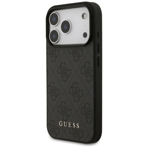 GUESS tok az IPHONE 17 Pro készülékhez GUHCP17LG4GFGR (PU 4G Classic) fekete