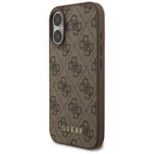 GUESS tok az IPHONE 17-hez GUHCP17SG4GFBR (PU 4G Classic) barna