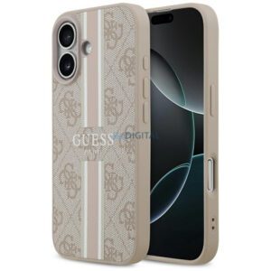 Guess 4G nyomtatott csíkos MagSafe tok iPhone 17