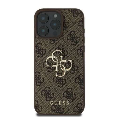 Guess GUHCP16X4GMGBR 4G Big Logo keménytok iPhone 16 Pro Max - barna - Image 2