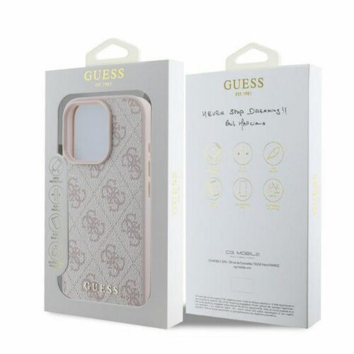 Guess GUHCP16XG4GFPI 4G Classic tok iPhone 16 Pro Max - rózsaszín - Image 2
