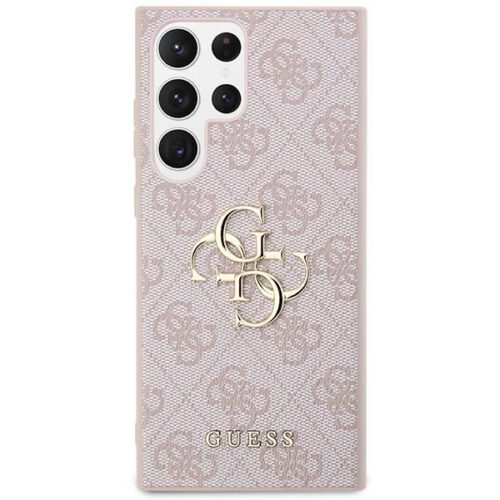 Guess GUHCS24L4GMGPI S24 Ultra S928 rózsaszín keménytok 4G nagy fém logó - Image 2