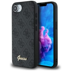 Guess HC MagSafe 4G PU Script Logo tok iPhone 16e