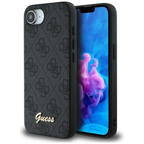 Guess HC MagSafe 4G PU Script Logo tok iPhone 16e