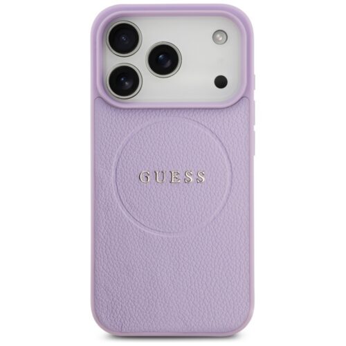Guess tok szemcsés gyűrű MagSafe iPhone 17 Pro lila tokhoz - Image 2