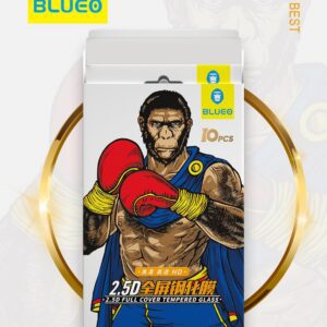 Huawei Honor 20 Lite/30 Lite/P Smart S Blueo Lite 2.5D 10 Darabos Full Üvegfólia - Fekete