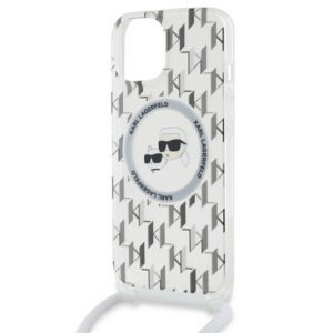 KARL LAGERFELD IML MONOGRAM CROSSBODY K&CH HEADS MAGSAFE szilikon telefonvédő (ütésállóság