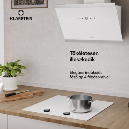 Klarstein Neotouch indukciós főzőlap | Modern és elegáns | 4 főzőzóna | 9 fokozat | 7200 W | 60 cm - Image 2