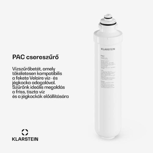 Klarstein Velaire PAC szűrő | 3600 liter | Csereintervallum: 6 havonta | Műanyag borítás - Image 2