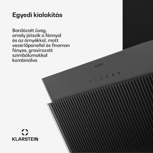 Klarstein Wavyn ferde páraelszívó | Elszívó és keringtető üzemmód | Kiváló minőségű kivitel | 661 m3/h | 60 cm - Image 2