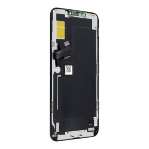 LCD kijelző iPhone 11 Pro Max digitalizálóval (HD+ Incell IC Transferable) - fekete - ALKATRÉSZ!