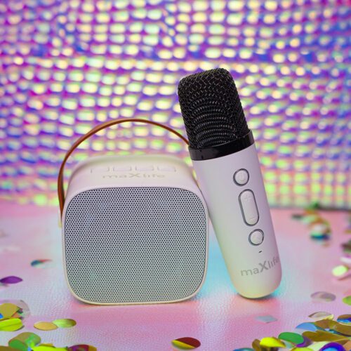 Maxlife Bluetooth karaoke hangszóró MXKS-100 fehér - Image 2