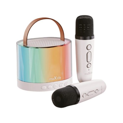 Maxlife Bluetooth karaoke hangszóró MXKS-200 fehér