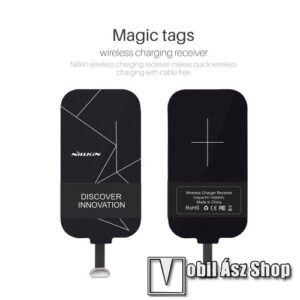NILLKIN UNIVERZÁLIS QI Wireless modul vezeték nélküli töltéshez - DC 5V 1A(Max) - USB 3.1 Type C csatlakozóval (Fogadóegység) - GYÁRI