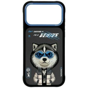 Nimmy Cool&Cute 2.0 Wolf tok iPhone 17 Pro Max készülékhez fekete
