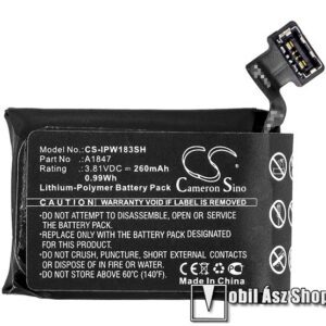 Okosóra akku 260 mAh LI-Polymer (belső akku