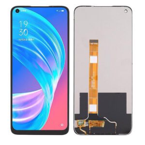 Oppo A72 5G / A73 5G fekete LCD+érintőpanel