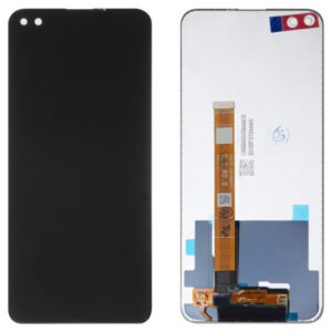 Oppo Reno4 Z / A92s 5G fekete LCD+érintőpanel
