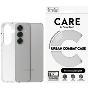 PanzerGlass Flagship Urban Combat tok Samsung Galaxy S25 - átlátszó