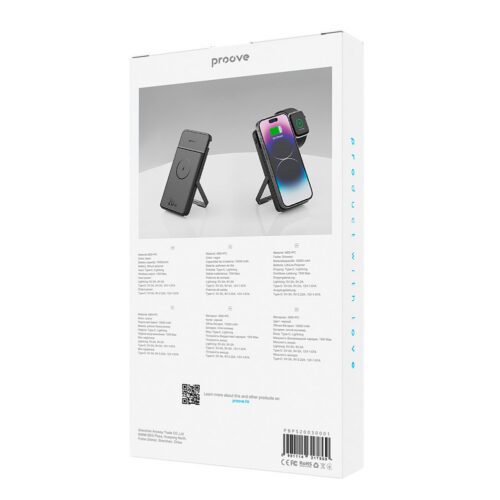 Proove Power Stand 2 az 1-ben powerbank 20W 10000mAh - fekete - Image 2