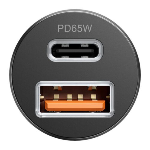 Proove Tiny Power Pro autós töltő 1xUSB-A és 1xUSB-C csatlakozással 65W - fekete - Image 2