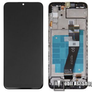 SAMSUNG LCD kijelző + érintőpanel - FEKETE - beépítése szakértelmet igényel! - SAMSUNG Galaxy A03s (SM-A037F) - GH81-21233A - GYÁRI