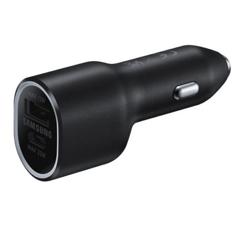 SAMSUNG autós töltő USB aljzat / Type-C aljzat (5V / 3000mA