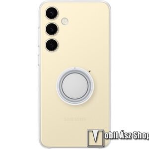 SAMSUNG műanyag védőtok / hátlap - ÁTLÁTSZÓ - ujjgyűrű - SAMSUNG Galaxy S24 Plus 5G (SM-S926) - EF-XS926CTEGWW - GYÁRI