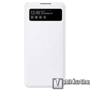 SAMSUNG notesz / flip tok - FEHÉR - aktív flip