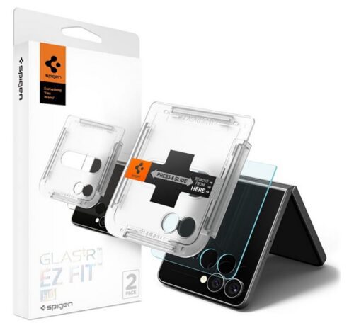 SPIGEN EZ FIT HD képernyővédő üveg 2db (2.5D