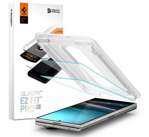 SPIGEN EZ FIT HD képernyővédő üveg 2db (2.5D