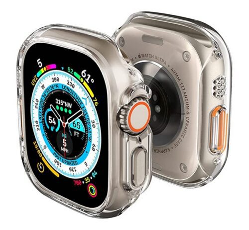 SPIGEN THIN FIT műanyag óra keret (közepesen ütésálló) ÁTLÁTSZÓ Apple Watch Ultra 49mm