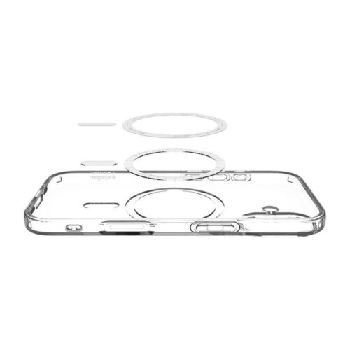 SPIGEN TOK FOLYADÉKKRISTÁLYOS MAG MAGSAFE IPHONE 17 ÁTLÁTSZÓ/FEHÉR - Image 2
