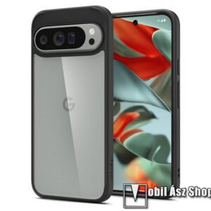SPIGEN ULTRA HYBRID műanyag védő tok / átlátszó hátlap - szilikon szegély