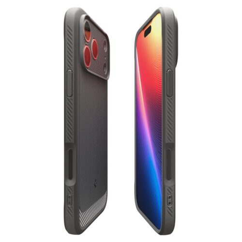SPIGEN tok RUGGED ARMOR MAG kompatibilis a MagSafe készülékkel az IPHONE 17 Pro Max szürke színéhez - Image 2