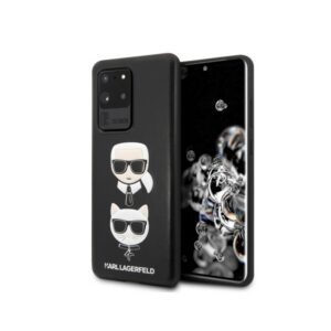 Samsung S20 Ultra KARL LAGERFELD KLHCS69KICKC Hátlap - Fekete