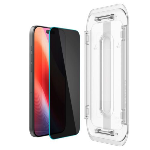 Spigen Glas.Tr ”Ez Fit” betekintésvédett edzett üveg iPhone 16 Pro - 2 db - Image 2
