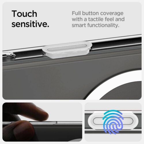 Spigen Ultra Hybrid "T" Mag MagSafe-kompatibilis tok iPhone 16 Pro Max - átlátszó - Image 2