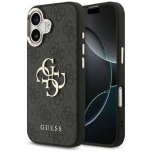 Tojás Guess 4G Big Logo iPhone 17-re fekete