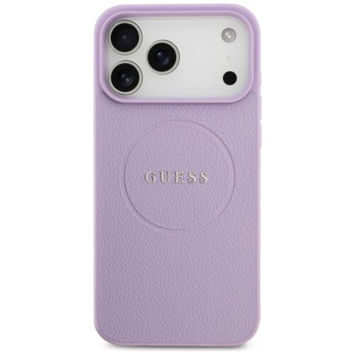 Tojás Guess Grained Ring MagSafe iPhone 17 Pro Max lila tokhoz - Image 2