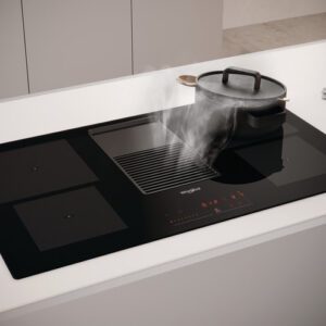 Whirlpool WVH 92 K/1 Beépíthető Indukciós főzőlap beépített páraelszívóval Keret nélküli