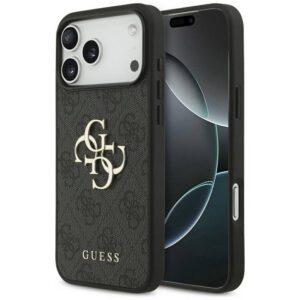 tok Guess 4G Big Logo iPhone 17 Pro Max készülékhez fekete