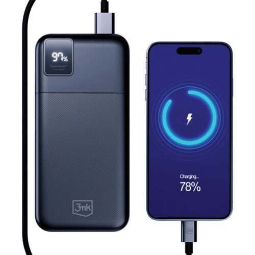 3MK PowerHouse 20000 mAh Powerbank Multi Charge QC + PD Pass-Through - Image 2