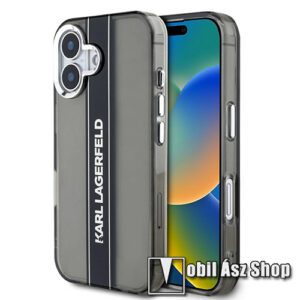 Apple iPhone 16 KARL LAGERFELD IML Stripe Logo Telefontok