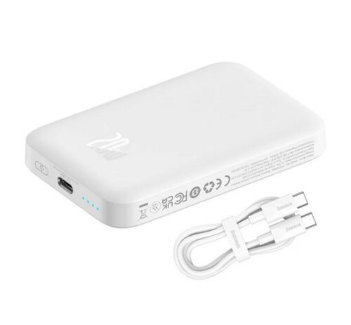 BASEUS MAGNETIC MINI vésztöltő Type-C aljzat (6000mAh