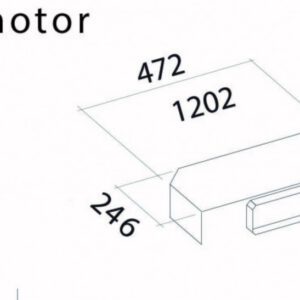 Falmec 2M SLIM Keskeny motor