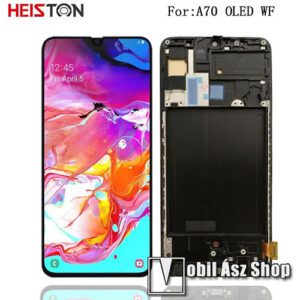 Heiston OLED kijelző kerettel Samsung Galaxy A70 készülékhez